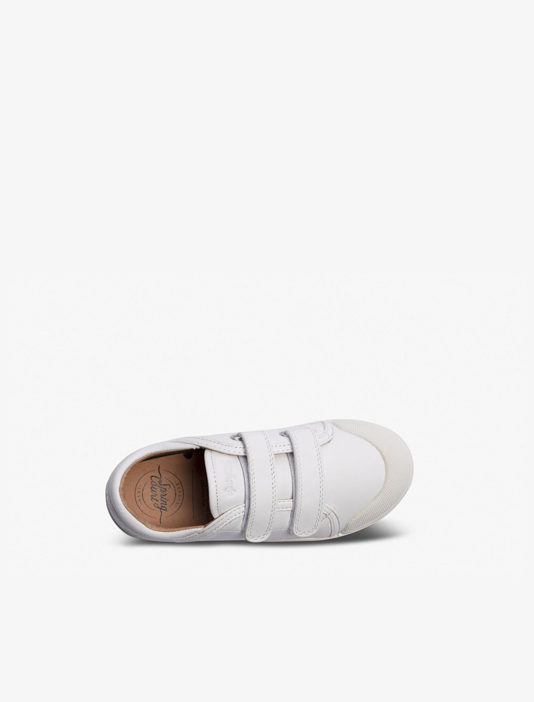 Tennis bleu en cuir pour enfant | Spring Court