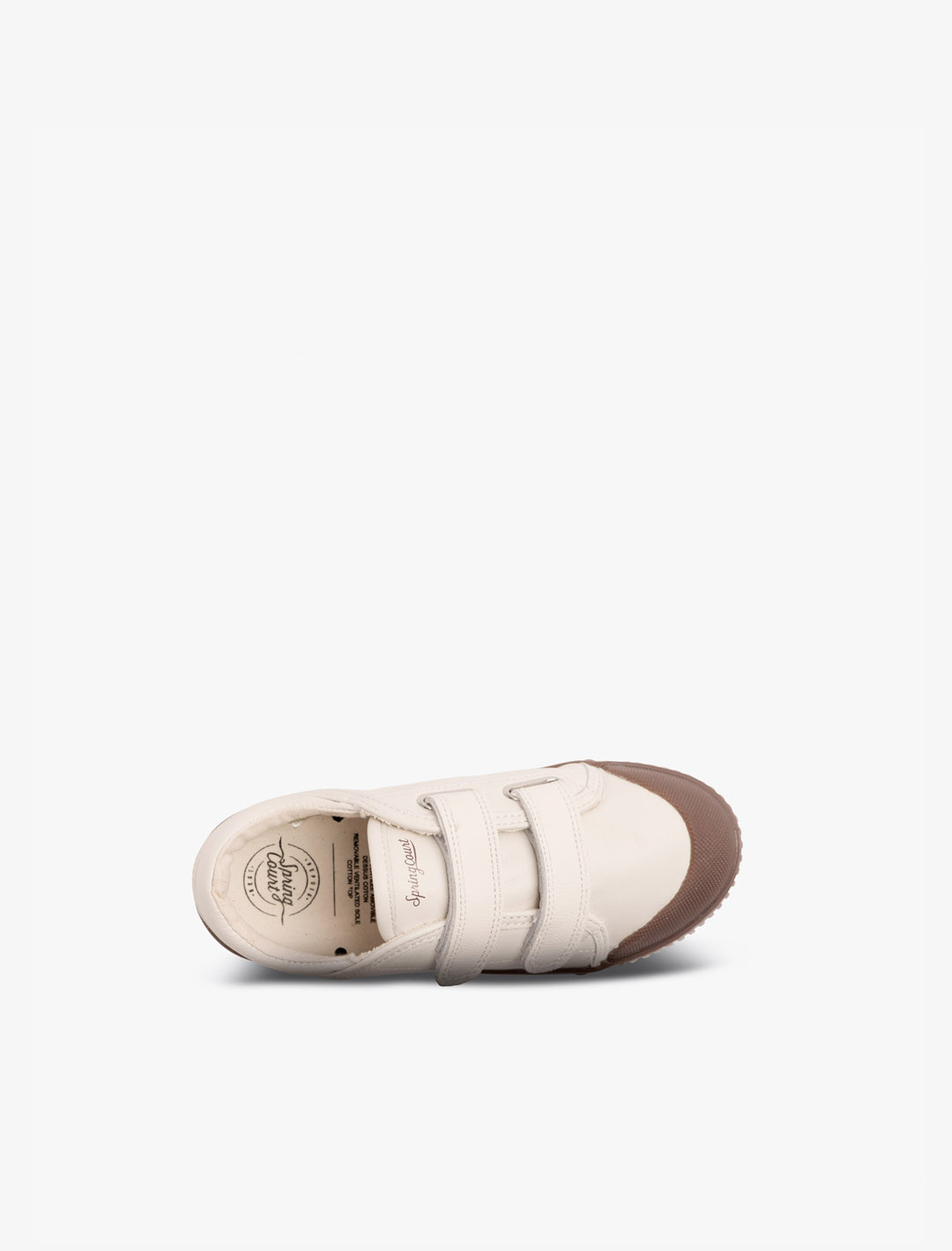 Tennis bleu en cuir pour enfant | Spring Court