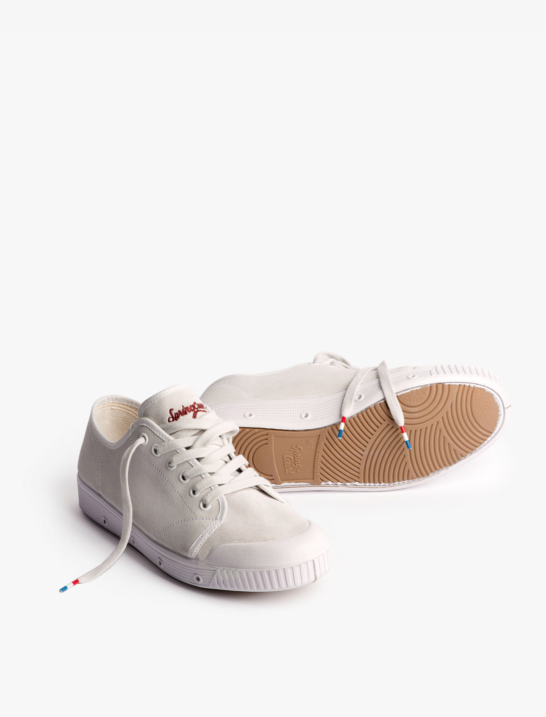 Tennis basse en suede | Spring Court