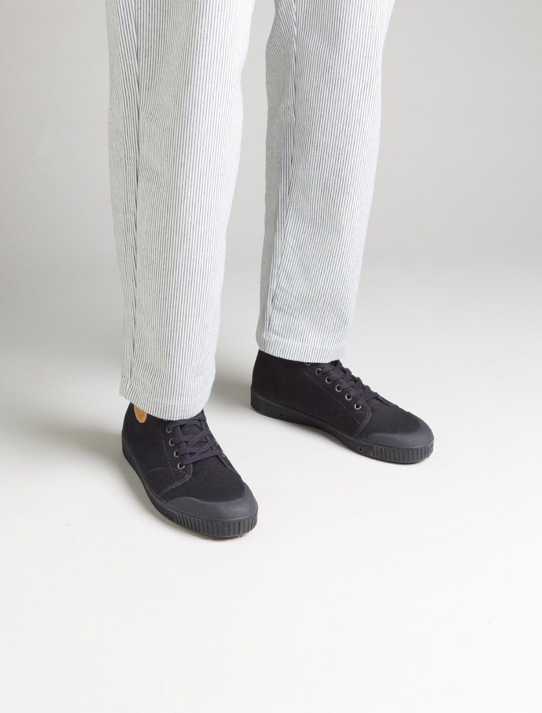 Cotton high top trainer | Spring Court