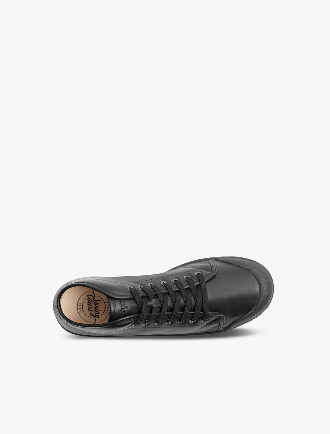 Leather trainer | Spring Court
